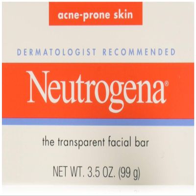 Neutrogena Acne Prone Skin Formula Facial Bar 3.50 oz (Pack of 12)