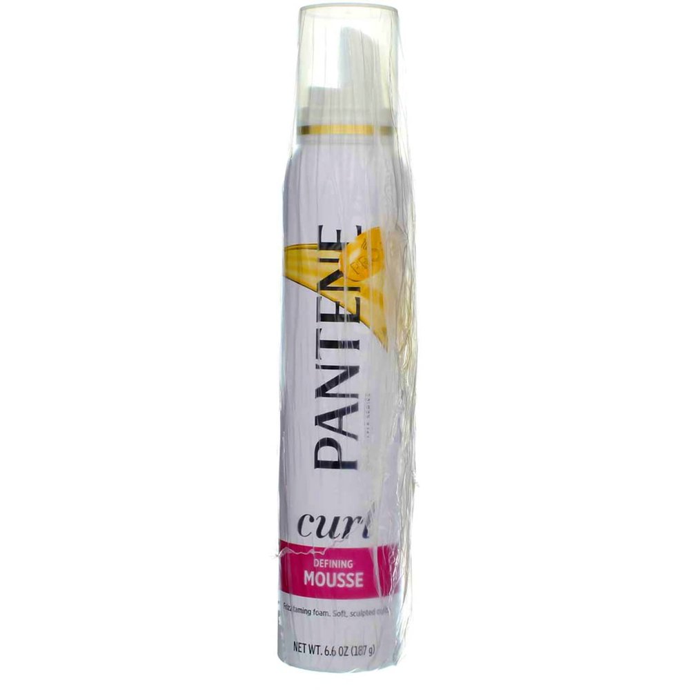 Pantene Pro-V Curls Defining Mousse, Maximum Hold 6.60 oz (Pack of 5) - Packaging May Vary