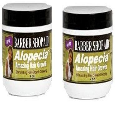 Barber Shop Aid Alopecia Hair Dressing 4 oz. (Pack of 2)