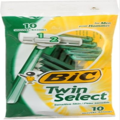 Bic Twin Select Mens Size 10ct