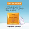 L'Oreal SUBLIME BRONZE Self-Tanning Towelettes For Body Medium Natural Tan 6 Each (Pack of 3) view 3