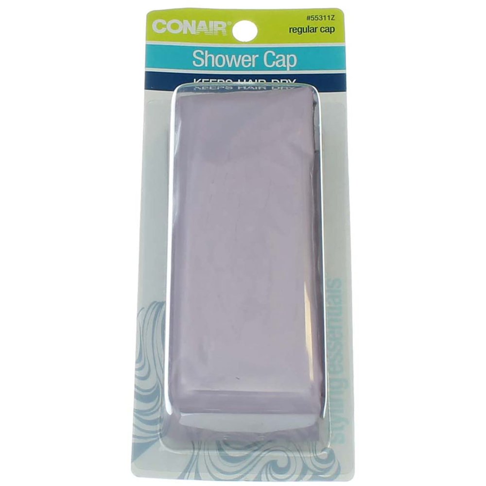 Conair Shower Cap Regular 18" Diameter 1 ea (Pack of 4)