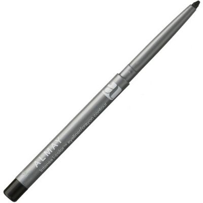 Almay Top of the Line Eyeliner Pencil, Black Pearl [208], 0.01 oz (Pack of 6)