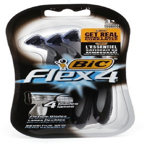 Bic Flex 4 Quad Shaver 3ct