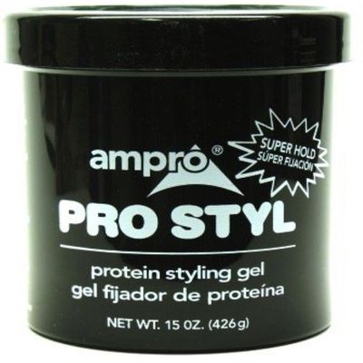 Ampro Protein Styling Gel, Super Hold, 15 oz (Pack of 3)