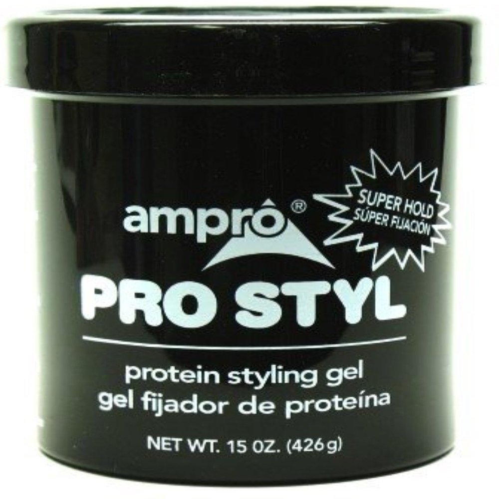 Ampro Protein Styling Gel, Super Hold, 15 oz (Pack of 4)