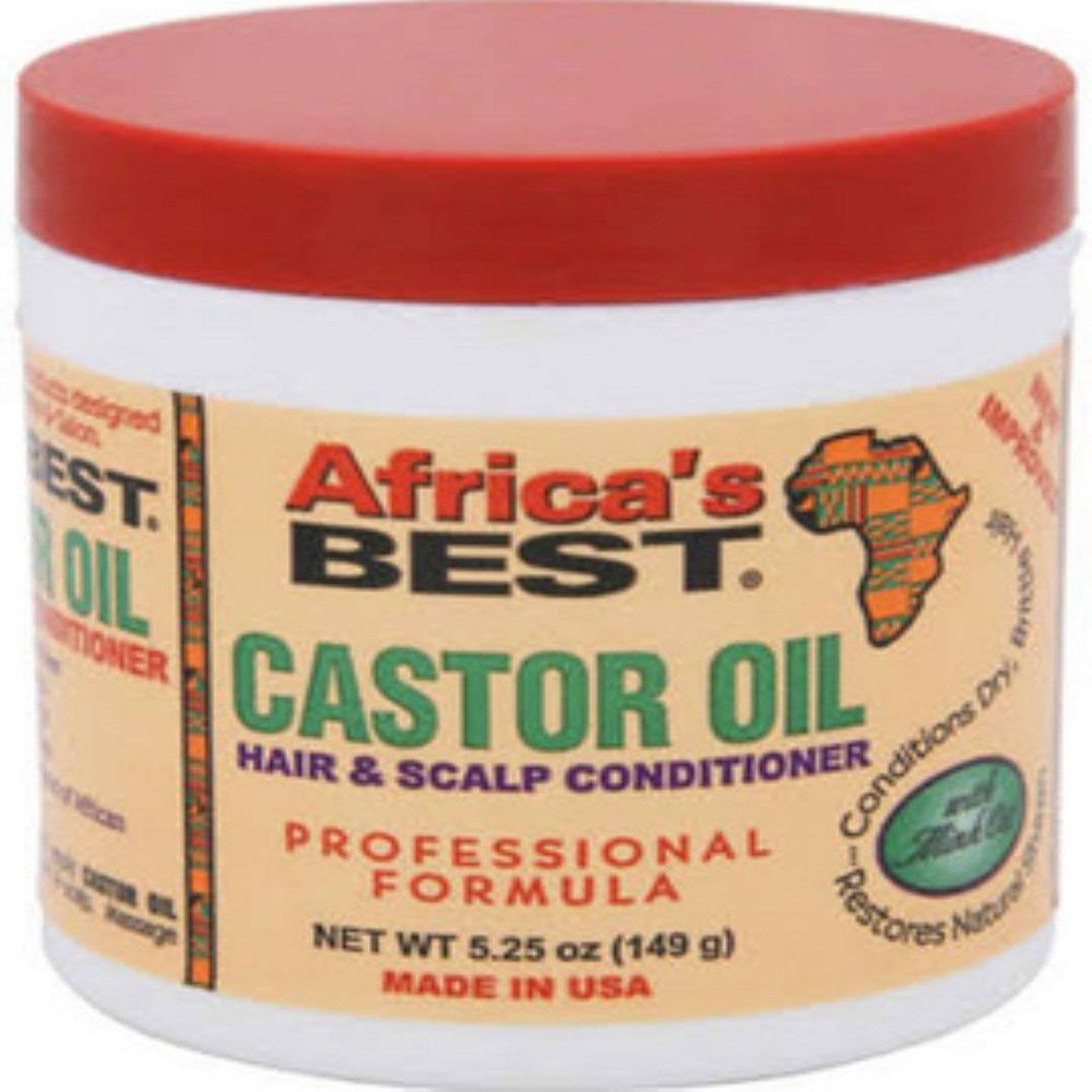 Africas Best Castor Oil Hair & Scalp Conditioner, 5.25 oz (Pack of 5)