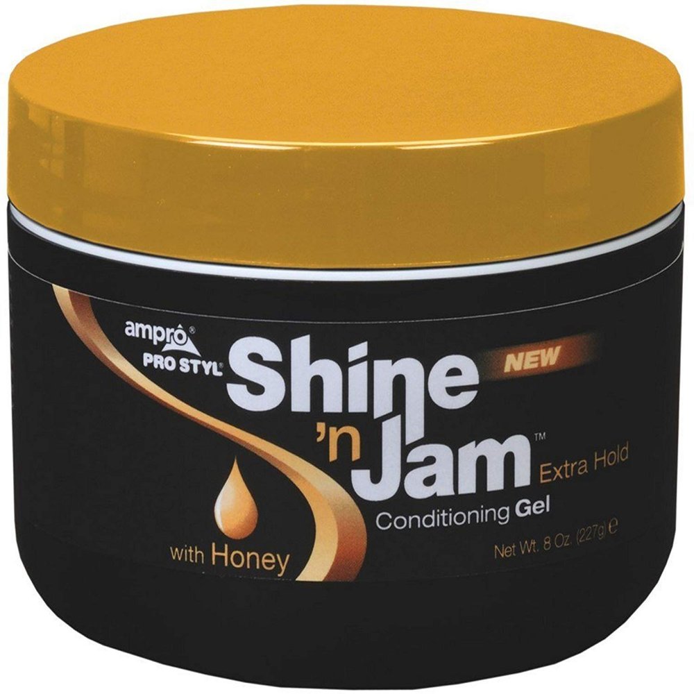 Ampro Shine 'n Jam Conditioning Gel, Extra Hold, 8 oz (Pack of 9)