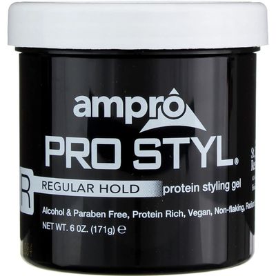 Ampro Pro Styl Clear Ice Protein Styling Gel, Ultra Hold 6 oz (Pack of 2)