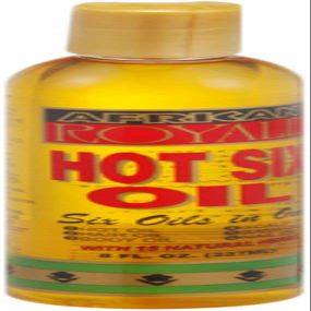 African Royale Hot Six Hair Oil, 8 oz (Pack of 11)