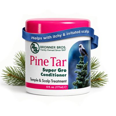 Bronner Bros BB Pine Tar Super Gro Conditioner - Temple & Scalp Treatment