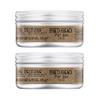 TIGI Bed Head for Men Pure Texture Hair Molding Paste - Use for Texture & Separation - Versatile Cream-to-Paste Fusion - For Men's Hairstyles - Use on Damp & Dry Hair - 2.93 oz (2 Pack) view 1