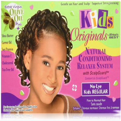Africa's Best Kids Originals, Natural Conditioning Relaxer System with Scalp Guard 1 Ea (Pack of 2)