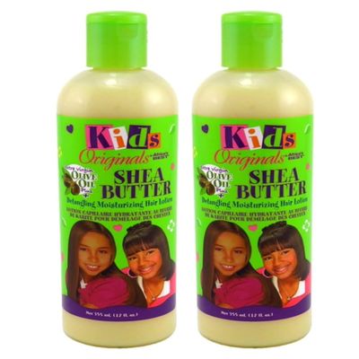 Africas Best Kids Orig Lotion Shea Butter Detangling 12 Ounce (354ml)