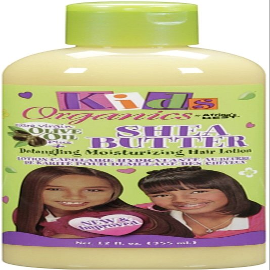 Africa's Best Kids Organics Shea Butter Detangling Moisturizing Hair Lotion 12 oz (Pack of 8)