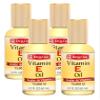 De La Cruz Vitamin E Oil, Vitamin E Oil with Safflower for Skin, Hair, Face and Body, 2.2 FL. OZ. (4 Bottles) view 1