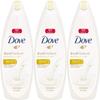 Dove Body Wash 22 Ounce Dry Oil Moisture (650ml) (3 Pack) view 1