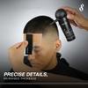 The Rich Barber N'Hance Pro Barber Kit I - Professional 3-in-1 Hair & Beard Styling Set - Keratin-Infused Hair Building Fibers, Applicator Pump, Application Card - Hairline Enhancer & Volumizing Spray view 2
