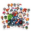 Marvel Avengers Temporary Tattoos - 50 Superhero Tattoos Featuring Iron Man, Thor, Hulk, Captain America and More (Avengers Party Supplies and Favors) view 1