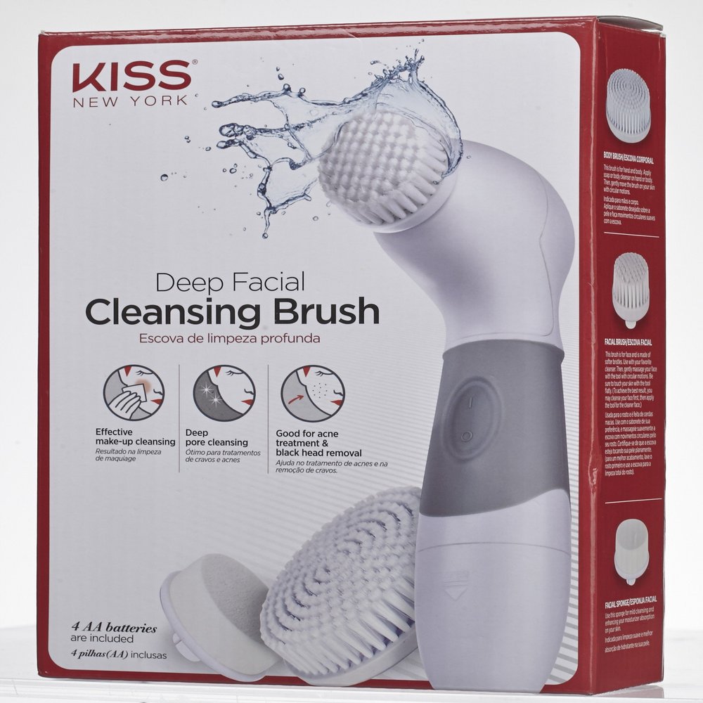 Kiss Deep Facial Skin Cleansing Brush