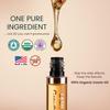 USDA Organic Castor Oil Lash Serum - Premium All Natural Cold Pressed Castor Oil Eyelash Growth Serum with Mascara Tube - Eyelash Treatment and Conditioner - For Thicker and Fuller Lashes view 3