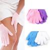 2 Pairs Heavy Exfoliating Gloves Body Scrubber Bath Shower Scrub Exfoliator Exfoliate Sponge Loofah Washcloth Mitt for Men Women Dead Skin Remover Mit Wash Skin Spa Bath Gloves Massage Loofah view 3