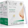 Original Yoffee Nose Wax Kit Men & Women - Natural Bio-Beeswax & Aloe Vera Made Nose Waxing Kit for Men - Nose Hair Wax - Nostril Waxing kit - 10 Reusable Nose Wax Sticks - Easy, Quick & Painless view 1