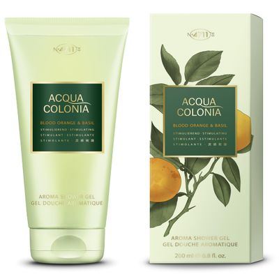 4711 Acqua Colonia Blood Orange and Basil by Muelhens for Unisex - 6.8 oz Shower Gel