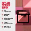Revlon Powder Blush Face Makeup, High Impact Buildable Color, Lightweight & Smooth Finish, 006 Naughty Nude, 0.17 oz view 3