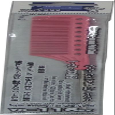 YS Park 116 Super Winding Pin Tail Grip Comb - Pink