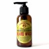 Medicine Man's Beard & Mustache Care Kit: Itchy Beard Wash 4,7 FL OZ, Anti Itch Beard Oil 2 FL OZ, Beard & Mustache Balm 2 FL OZ - in a Mustache Stamped Linen Pouch view 4