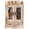 Brubaker Cosmetics 10 Pcs Beauty Gift Set Women Wooden Cabinet Coconut view 3