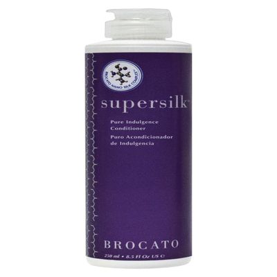 Brocato Supersilk Pure Indulgence Conditioner, 8.5 oz | Silky and Smooth | Smoothing and Moisturizing Rinse-Out Hair Conditioner Tames Curly & Frizzy Hair