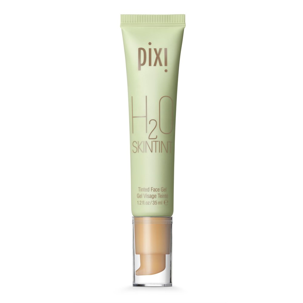 Pixi H2O SkinTint | Tinted Gel Moisturizer | Lightweight, Hydrating & Water-Resistant | Evens Tone & Reduces Redness | Nude | 1.2 fl oz/35 ml