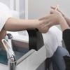ForPro Professional Collection Pedi Foot & Leg Rest, Portable Foot and Leg Rest, 5.75 W x 2.75 D x 7.5 H, Black view 4