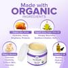 BeeFriendly Organic Night Cream, USDA Certified Organic, Deep Hydrating & Moisturizing Night Time Eye, Face, Neck & Decollete Cream for Women and Men, Anti Aging, Anti Wrinkle 2 oz view 3