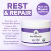 BeeFriendly Organic Night Cream, USDA Certified Organic, Deep Hydrating & Moisturizing Night Time Eye, Face, Neck & Decollete Cream for Women and Men, Anti Aging, Anti Wrinkle 2 oz view 4