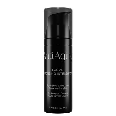 Onyx Anti-Aging Face Tanning Lotion for Tanning Beds - Hydrating Indoor Tanning Bed Lotion with TanTouch, Intense Tanning Moisturizer, Accelerates Tanning, Anti-Aging Skin Protection, 1.7 fl oz