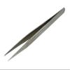 6.5" Fine Tipped Diamond Tweezers for Gemstone Melee Grind Tweezers Matte Finish Jewelry Making Repair Tool view 1