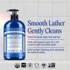 Dr. Bronner's Organic Sugar Soap (Peppermint, 64 Ounce)- Made with Organic Oils, Sugar & Shikakai Powder, 4-in-1 Uses: Hand and Body Wash, Face, Hair- Cleanses, Moisturizes, Nourishes, Vegan view 2