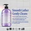 Dr. Bronner's Organic Sugar Soap (Lavender, 64 Ounce)- Made with Organic Oils, Sugar & Shikakai Powder, 4-in-1 Uses: Hand and Body Wash, Face, Hair- Cleanses, Moisturizes, Nourishes, Vegan view 2