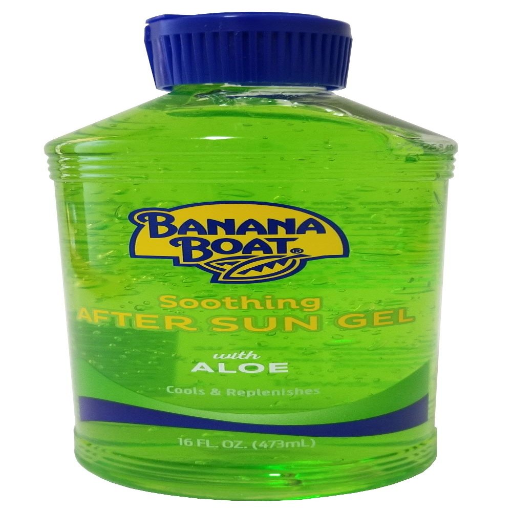 Banana Boat Soothing After Sun Gel with Pure Aloe Vera - 16 Oz