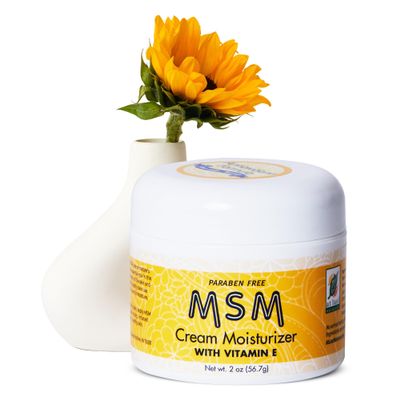 At Last Naturals MSM Cream Moisturizer with Vitamin E - 2 oz