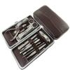 12 Pcs Personal Nail Care Pedicure and Manicure Set Grooming Kit/Portable Stainless Steel Nail Clippers Trimmers Tools Nail Cleaner Set with Secure Leather Case for Travel and Home Use view 3
