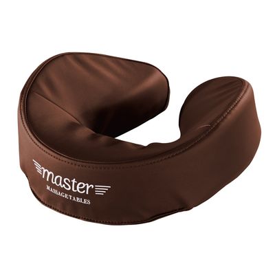 Master Massage Patented Ultra Plush Memory Foam Face Cushion Pillow Headrest, Brown
