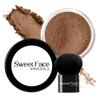 2pc FOUNDATION with KABUKI BRUSH Mineral Makeup (COCOA) Matte Loose Powder Bare Face Cosmetics Full Coverage Long Lasting All Skin Types SPF 18 view 1