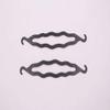 6 Pieces Plastic Bun Maker Curler/Hair Twist Braid Tool with Magic Roll Clips view 2