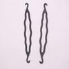6 Pieces Plastic Bun Maker Curler/Hair Twist Braid Tool with Magic Roll Clips view 4