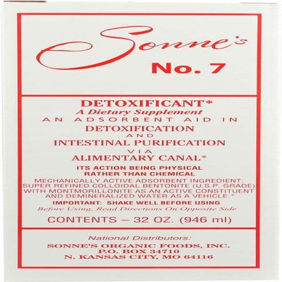 Bulk Saver Pack 6x32 OZ : Sonne's Detoxification No 7