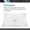 BodyMed Disposable Face Cradle Covers - 2 Pack of 100 Sheets - Medical-Grade, Ultra Soft, Luxurious, Non-Sticking Massage Face Covers/Headrest Covers for Massage Tables & Massage Chairs view 4